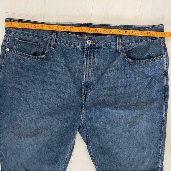 Nautica Relaxed Fit Blue Denim Jeans 100% Cotton Big & Tall, Menas sizes 42/32 - Picture 4 of 14